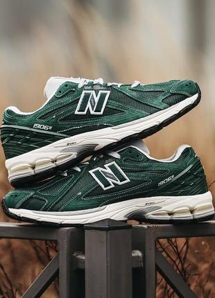 Мужские кроссовки new balance 1906r зеленый Сенсел 1906р1 фото