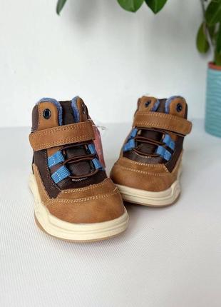 Деми ботинки тм apawwa для мальчика - детские ботинки4 фото