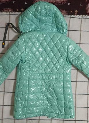 Куртка на девочку, размер 5 лет, демисезонная4 фото