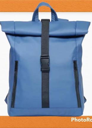 Рюкзак sambag rolltop синий унисекс сумка рюкзак городской наплечный молодежный рюкзак рюкзак портфель
