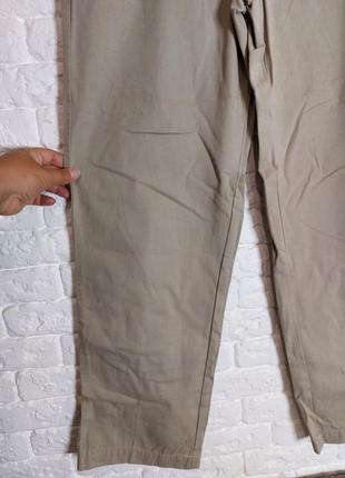 Фірмові бавовняні штани штани 32р6 фото
