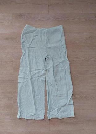 Новые брюки из вискозы голубые minuet, размер м (14)
