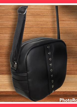 Сумка  кроссбоди черная сумка через плечо женская женская сумка сумка для девушки сумочка женская