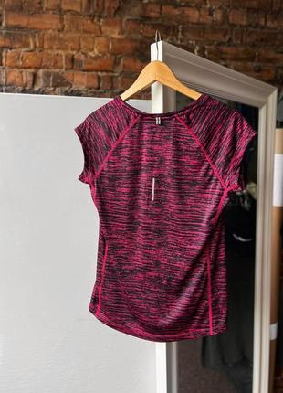 Nike dri-fit women’s full printed short sleeve sport t-shirt жіноча, спортивна футболка3 фото