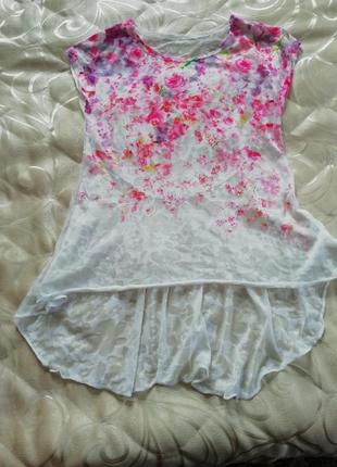 Дуже легенька блуза, футболка на ріст 146-156