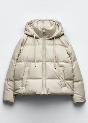 Куртка пуфер курточка зара zara s