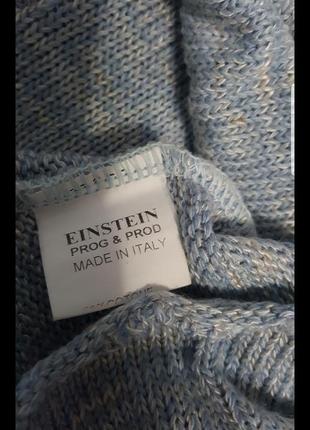 Свитер италия меланжевый оверсайз лонгслив со шнуровкой свитер свободный оверсайз меланж