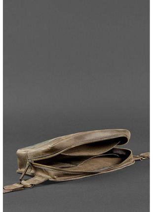 Кожаная поясная сумка dropbag maxi темно-коричневая современная поясная сумка красивая кожаная сумка на пояс7 фото