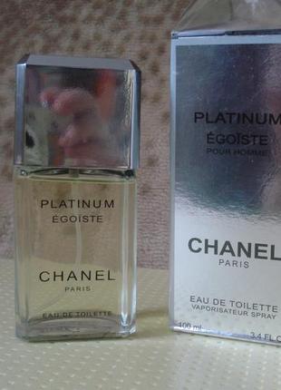 Chanel egoiste platinum, 100 мл,туалетная вода