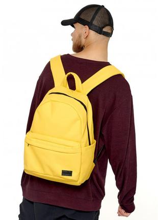 Мужской рюкзак sambag zard lst из экокожи цвет желтый рюкзак мужской ля путешествий стильный мужской рюкзак