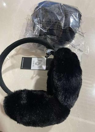 DKNY logo slider slippers in black