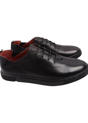 Туфли мужские cosottinni черные натуральная кожа , 43