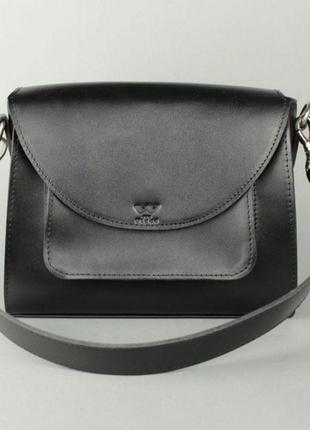 Элегантная сумочка люкс класса для девушек женская кожаная сумка liv черная женская сумка на плечо кожаная2 фото