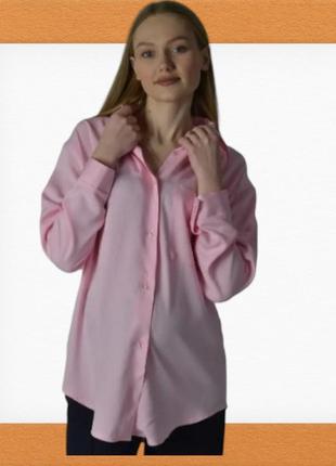 Блуза для вагітних margaret рожева сорочка для вагітних