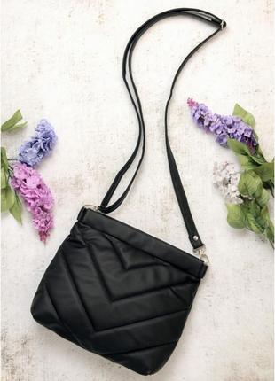 Сумка кроссбоди женская сумочка сумка для девушки сумка для женщин крутая женская сумочка сумочка черная2 фото