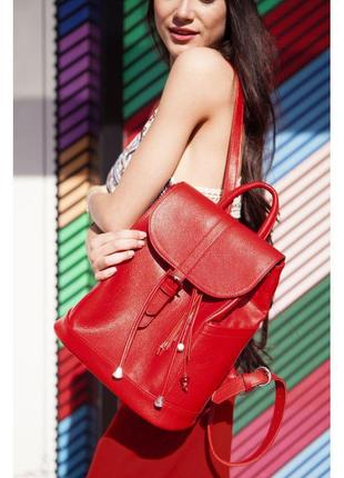 Яркий женский рюкзак люкс класса красивый женский кожаный рюкзак кожаный женский...