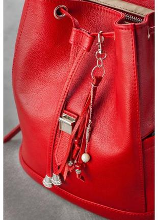 Яркий женский рюкзак люкс класса красивый женский кожаный рюкзак кожаный женский...