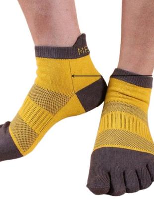 Короткие носки с пальцами meikan (38-41)