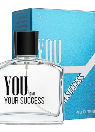 Туалетная вода для мужчин you and your success tm aromat 110 мл