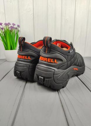 Кроссовки меррелл термо merrell ice cap moc thermo black orange6 фото