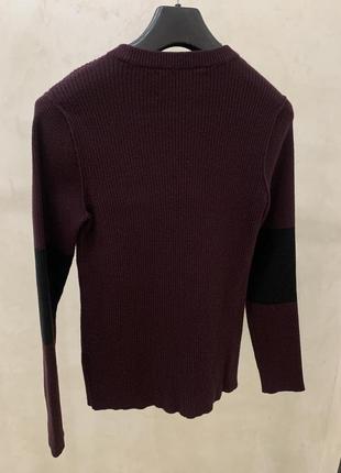 Джемпер calvin klein jeans фиолетовый свитер гольф водолазка5 фото