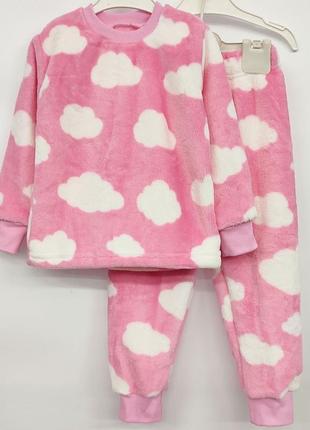Детская махровая пижама, теплая подама для мальчика5 фото