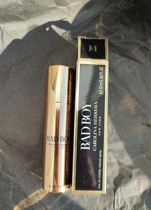 Bad boy carolina herrera 10 мл т.д. оригинал!