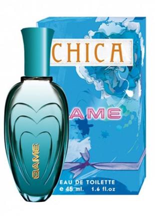 Туалетная вода aroma parfume chica game 45 мл