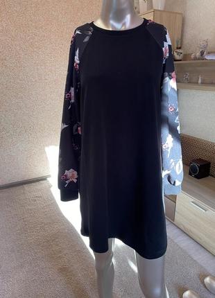 Новое платье shein с цветочным принтом4 фото