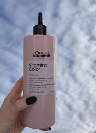 L'oreal professionnel serie expert vitamino color resveratrol concentrate treatment.2 фото