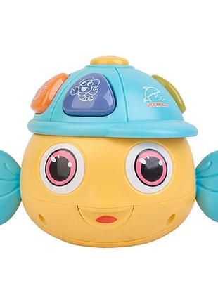 Детская игрушка интерактивная bambi 855-97a-98a музыкальная рыбка топ