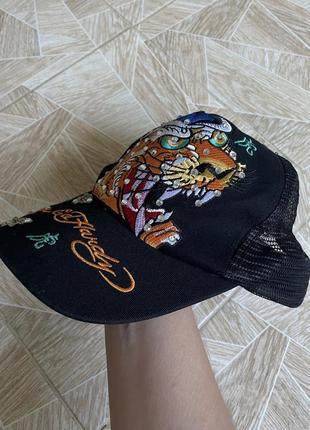 Кепка ed hardy tiger rhinestones logo cap supreme nike sb stussy acg arcteryx palace von dutch3 фото