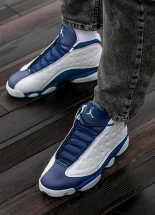 Мужские кроссовки nike air jordan 13 dark powder blue obsidian 416 фото