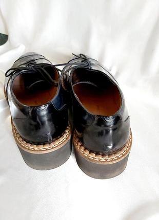 Туфли италия fabio rusconi кожаные женские лаковые5 фото