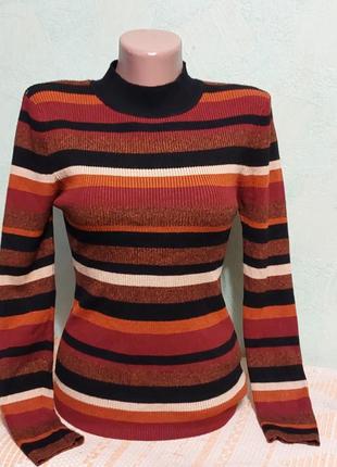 Водолазка гольф рубчик