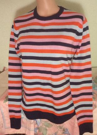 Эластичный шерстяной свитер,джемпер,50-58разм.