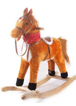 Качалка для дітей конячка гойдалка конячка для малюків гойдалка конячка для дому м'яка гойдалка для дітей