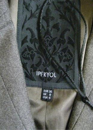 Шерстяной пиджак шерсть + кашемир ipekyol 🍁 36eur/наш 40р3 фото
