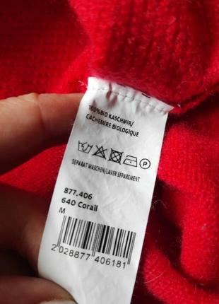 Кашеміровий светр.ддемпер.червоний кашеміровий светр2 фото