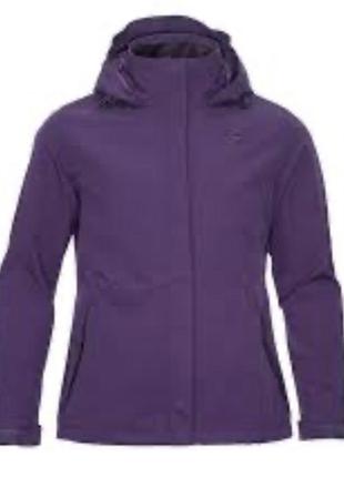 Куртка на девочку higear фиолетовая деми термокуртка  сиреневая -9,10 лет2 фото