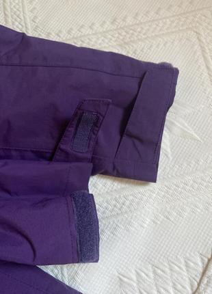 Куртка на девочку higear фиолетовая деми термокуртка  сиреневая -9,10 лет10 фото