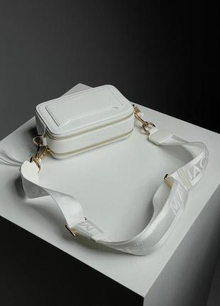 Белая женская сумка marc jacobs5 фото