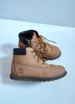 Кожаные ботинки timberland деми 🍁 27р2 фото