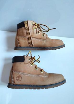 Кожаные ботинки timberland деми 🍁 27р3 фото