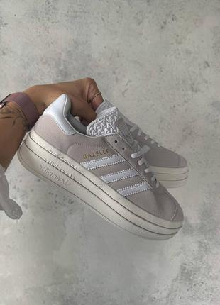 Кросівки adidas gazelle bold grey