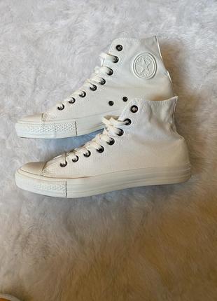 Кеды кроссовки converse chuck 70 hi white