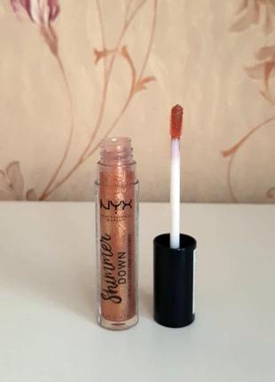 Палетка тіней eveline charming mocha + блиск для губ nyx2 фото