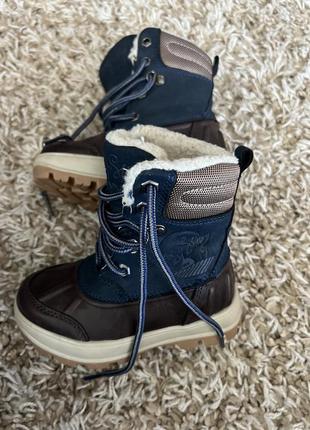 Теплі зимові чоботи 24 розмір 16 см устілка1 фото