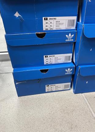 Мужские кроссовки adidas orketro blue carbon6 фото