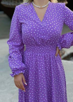 Длинное платье с разрезом с пышной юбкой расклешённое бежевые голубое чёрное белое фиолетовое вечернее с длинными рукавами с батал4 фото